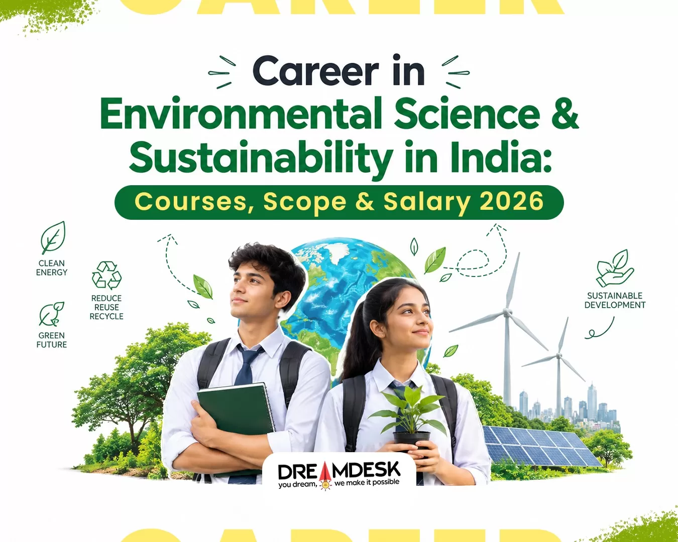 Career in Environmental Science & Sustainability in India: Courses, Scope & Salary 2026