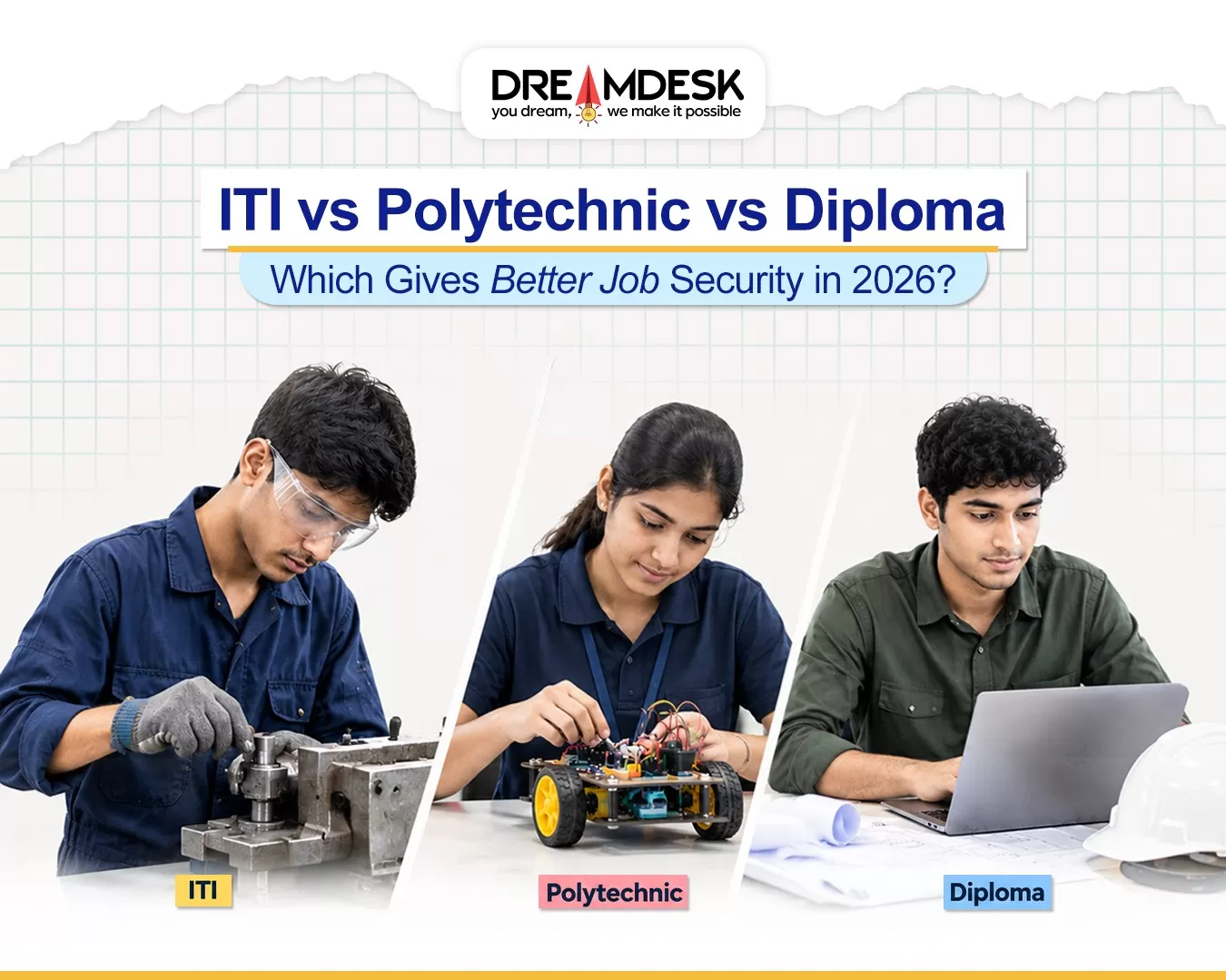 ITI vs Polytechnic vs Diploma: Which Gives Better Job Security in 2026?