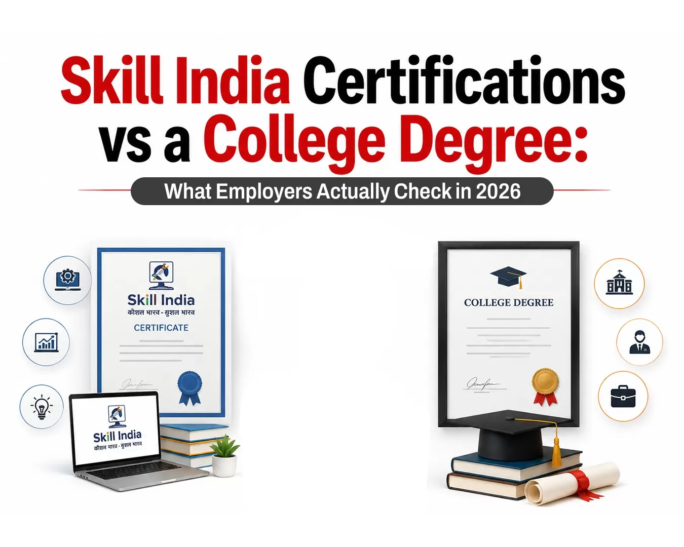 Skill India Certifications vs a College Degree: What Employers Actually Check in 2026